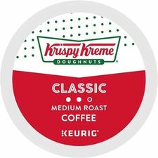 Coffee, Classic, Medium Roast, K-Cup, 24/BX, 4/CT, Brown