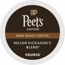 Coffee, Major Dickason's Blend, Dark Roast, K-Cup, 22/BX, 4/CT, BN