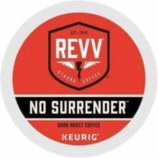 Coffee, No Surrender, Dark Roast, K-Cup, 24/BX, 4/CT, Brown