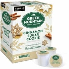 Coffee, Cinnamon, Sugar Cookie, K-Cup, 24/BX, 4/CT, Brown