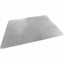Chair Mat, TrYlok, Spike Grippers, BPA-Free, 45"x53", Clear