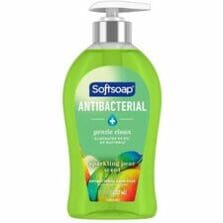 Hand Soap, Liquid, Pear, Antibacterial, 11.25 oz, 6/CT, Green