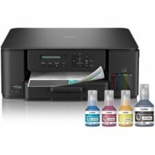 Printer, Wireless, INKvestment, w/Ink, LCD, 15.4"x13.5"x5.8", BK