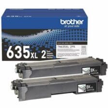 Toner, High-Yield, f/BrotherBusinessColorLaserPrinters, 5500PageYieldPerCartridge, 2/PK, Black