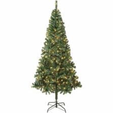 Tree, Linden Spruce, 400 Warm White, 1200 Branches, 7-1/2', GN
