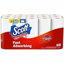 Paper Towels, Double Roll, 108/RL, 15RL/PK, 2/CT, White