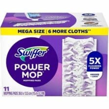 MopCloths,PowerMop, MultiSurface, ScrubStrips, 11/BX, 2/CT, PE