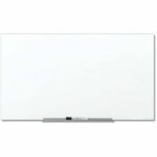 Board, Dry-Erase, Glass, No-Glare, w/AccessoryTray, 72"x48", WE