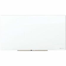 Board, Dry-Erase, Glass, No-Glare, w/AccessoryTray, 96"x48", WE