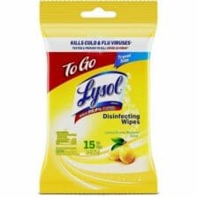 Wipes, Disinfectant, Hard&NonPorousSurfaces, To-GoPack, 15/PK, WE