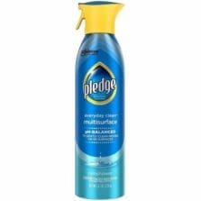 Cleaner, Pledge, Spray, f/HardSurfaces, Rainshower, 9.7oz, 6/CT, MI