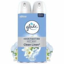 Air Freshener Spray, Glade, CleanLinen, 8.1oz, 2/PK, 3/CT, NoColor