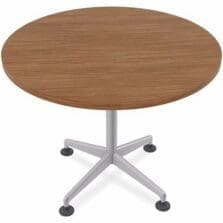 Table, Hospitality, ZIA, MS, 36"RDx29", 10/BD, Walnut