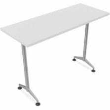 Table, Training, ZIA, BH, TR, FX, S, 24"x72", 6/BD, White