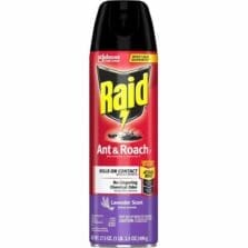Ant/Roach Spray, Lavender Scent, 17.5oz, 12/CT, Red