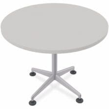 Table, Hospitality, ZIA, MS, 36"RDx29", 10/BD, Gray
