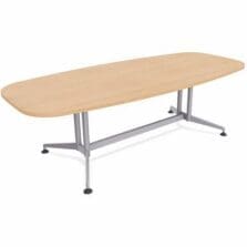Table, Conference, ZIA, ELLPS, MS, 48"x96", 2/BD, KensingtonMaple