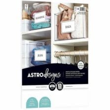 Sticker Paper,Label/Sign/Org, Printer, 8.5"x11", 15Sh/PK, WE