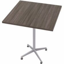 Table, Hospitality, ZIA, FLP, MS, 36"x36"x42", 6/BD, GrayDriftwood