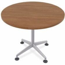 Table, Hospitality, ZIA, MS, 42"RDx29", 8/BD, Walnut