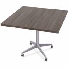 Table, Hospitality, ZIA, FLP, CST, MS, 42"x42", 6/BD, Gray Driftwood