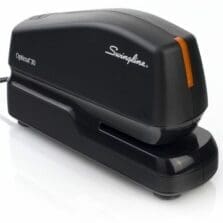 Stapler, Optima, Electric, 30SheetCapacity, Jam-Free, HighVol, BK