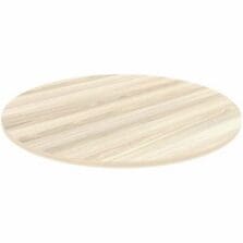 Conference Tabletop, Round, 48" Diameter, Modern Elm