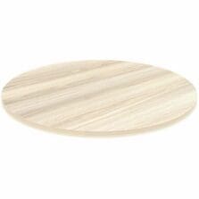 Tabletop,LLR61641 Base, Laminate, 36"Dia x 1"Thick, ModernElm