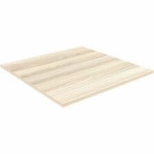 Tabletop,LLR61641 Base, Laminate, 36"x36"x1"Thick, ModernElm