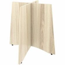 Base, f/42"/48" Dia Tops, 24"x24"x29", Modern Elm