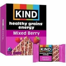 GranolaBars, Energy, Whole-Grains, MixedBerry, 10/BX, Purple