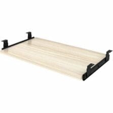 Keyboard Tray, 26"x15-3/8"x3/4", Modern Elm