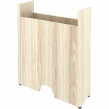 Base, Modular,Conference Table, 23.6"x7.87"x28.5", ModernElm