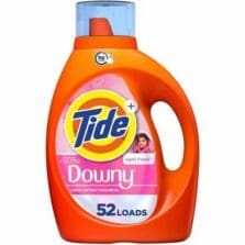Laundry Detergent, Liquid, w/Ultra Downy, 52 Loads, 73oz, OE