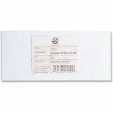Dry Erase Magnetic Tape Strips, 2" x 0.88", White, 25/Pack