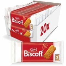 Cookies, Biscoff, Vegan, IndividuallyWrapped, 2/PK, 20/BX, Red