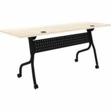 Training Table, 72"x23-3/5"x29-1/2", ModernElm/Black