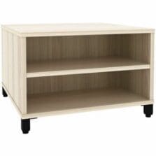Table, w/Storage, Modular, 24"x24"x15.75"-20", Modern Elm