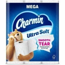 ToiletPaper, UltraSoft, 2Ply, MegaRoll, WavyPerf, 24/PK, 1/CT, WE