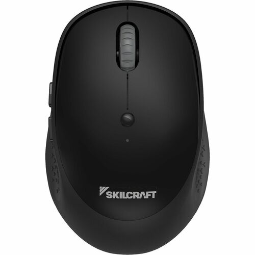Mouse, Wireless, 2.40GHz, Ambidextrous, Ergonomic, USB2.0, Black