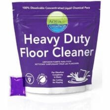 Floor Cleaner, HeavyDuty, f/DailyMaintenance, Concentrated, LavenderScent, 100/PK, 1/CT, Purple