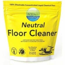 Floor Cleaner, Neutral, f/High-Gloss, Daily, Concentrated, Deodorizer, Rinse-Free, Lavender, 120/PK, 1/CT, YW