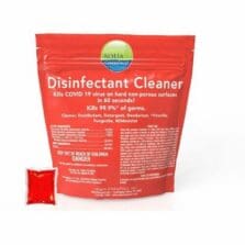 Disinfectant Floor Cleaner Pacs,Mops, Concentrate, 100/BG, 4/CT, Red