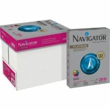Platinum Navigator Paper, GE99, 28 lb., 8-1/2"x11", 500/RM, BRWE