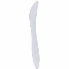 Cutlery, Disposable, Knife, Medium-Weight, 100/BX, 10/CT, White