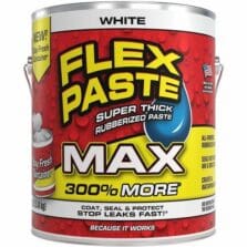 SealingPaste, Max, Flex, Thick, Rubberized, Waterprf, MultiSurf, Indoor&Outdoor, Repairs, Gaps&Cracks, 12lb, WE