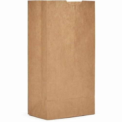 Bags, f/Groceries, No. 4, Paper, ExtrHvyDty, 500/CT, Natural Kraft