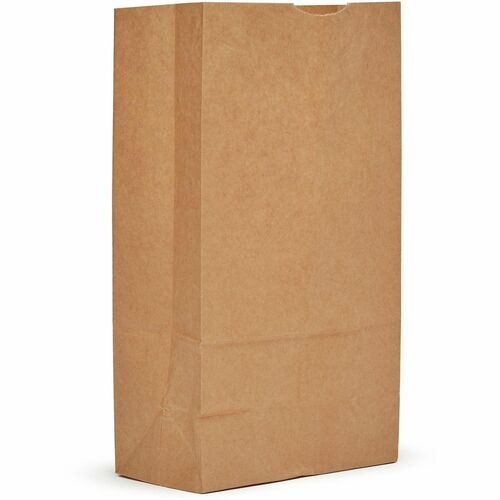 Bags, f/Groceries, No. 12, Paper, SelfStand, 500/CT, Natural Kraft