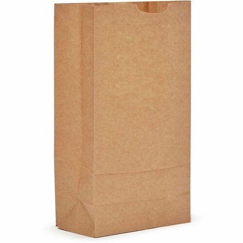 Bags, f/Groceries, No. 10, Paper, SelfStand, 500/CT, NaturalKraft