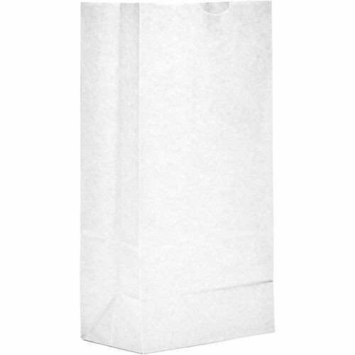Bags, f/Groceries, No. 8, Paper, SelfStand, 500/CT, BleachedKraft